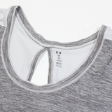 UNDER ARMOUR Womens Sports Top Grey S