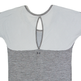 UNDER ARMOUR Womens Sports Top Grey S
