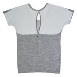 UNDER ARMOUR Womens Sports Top Grey S