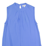 MONSOON Womens Top Blue Sleeveless S