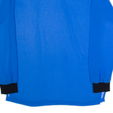 THE KOOPLES SPORT Sheer Womens Top Blue Long Sleeve XS