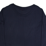 FRENCH CONNECTION Womens Oversized Top Blue Long Sleeve S