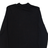 FRENCH CONNECTION Womens Top Black High Neck Long Sleeve M