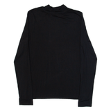 FRENCH CONNECTION Womens Top Black High Neck Long Sleeve M