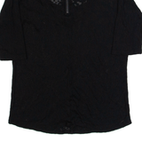 THE KOOPLES Womens Top Black 3/4 Sleeve M