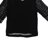 SUPERDRY Womens Top Black S