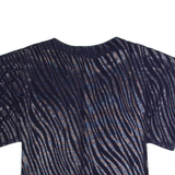 PHASE EIGHT Womens Printed Top Blue Animal Print UK 12