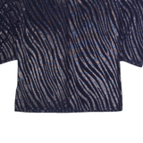 PHASE EIGHT Womens Printed Top Blue Animal Print UK 12