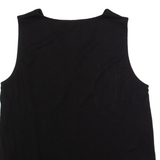 MASSIMO DUTTI Womens Vest Black Sleeveless L