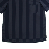 TOMMY HILFIGER Womens Printed Top Blue Striped UK 8