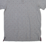 HILFIGER DENIM Mens Polo Shirt Grey M