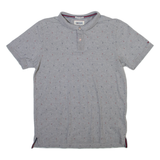 HILFIGER DENIM Mens Polo Shirt Grey M