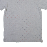 HILFIGER DENIM Mens Polo Shirt Grey M