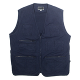 ASTROLABIO COMFORT GEAR Mens Gilet Blue L