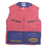 NBC Mens Gilet Red L