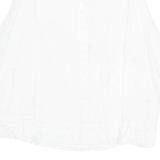 ZARA Womens Shirt White Collared 3/4 Sleeve M