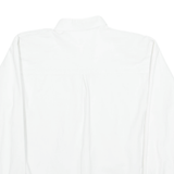 DUNE Womens Printed Shirt White Collared Long Sleeve 90s Floral M