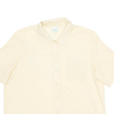 CANDA Womens Shirt Yellow Collared M