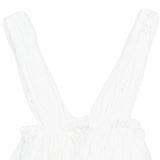 ZARA TRF Cropped Womens Top White V-Neck Sleeveless XS