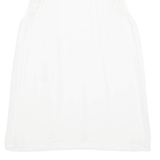 ZARA Womens Vest White Sleeveless S