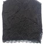 ZARA Womens Camisole Vest Black V-Neck Sleeveless L
