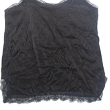 ZARA Womens Camisole Vest Black V-Neck Sleeveless L