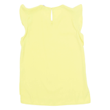 ZARA Womens Blouse Yellow XS