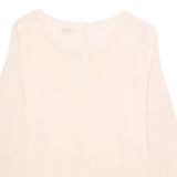 HER SHIRT Womens Blouse Pink Long Sleeve XS