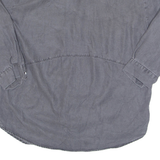 ZARA Womens Blouse Grey Collared M