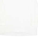 ZARA Womens Oversized Blouse White S