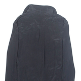 ZARA Womens Shirt Black Collared Long Sleeve XS