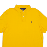NAUTICA Mens Polo Shirt Yellow L
