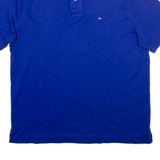 TOMMY HILFIGER Mens Polo Shirt Blue L