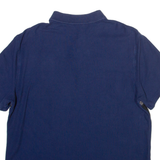 CALVIN KLEIN Mens Polo Shirt Blue Colourblock M