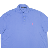 POLO RALPH LAUREN Mens Polo Shirt Blue XL