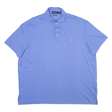 POLO RALPH LAUREN Mens Polo Shirt Blue XL
