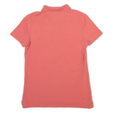 TOMMY HILFIGER Womens Polo Shirt Pink XS