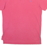 POLO RALPH LAUREN Mens Polo Shirt Pink L