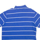 CHAPS Mens Polo Shirt Blue Striped 2XL