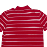 CHAPS Mens Polo Shirt Red Striped XL