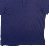 TOMMY HILFIGER Mens Polo Shirt Blue L