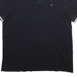 TOMMY HILFIGER Mens Polo Shirt Black M