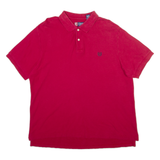 CHAPS Mens Polo Shirt Red XL
