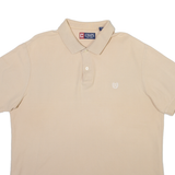 CHAPS Mens Polo Shirt Beige L