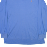 POLO RALPH LAUREN Mens Polo Shirt Blue Long Sleeve L