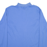 POLO RALPH LAUREN Mens Polo Shirt Blue Long Sleeve L
