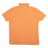 TOMMY HILFIGER Mens Polo Shirt Orange M