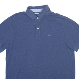 TOMMY HILFIGER Mens Polo Shirt Blue M