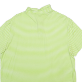 POLO RALPH LAUREN Mens Polo Shirt Grey Striped L
