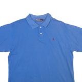 POLO RALPH LAUREN Mens Polo Shirt Blue 2XL